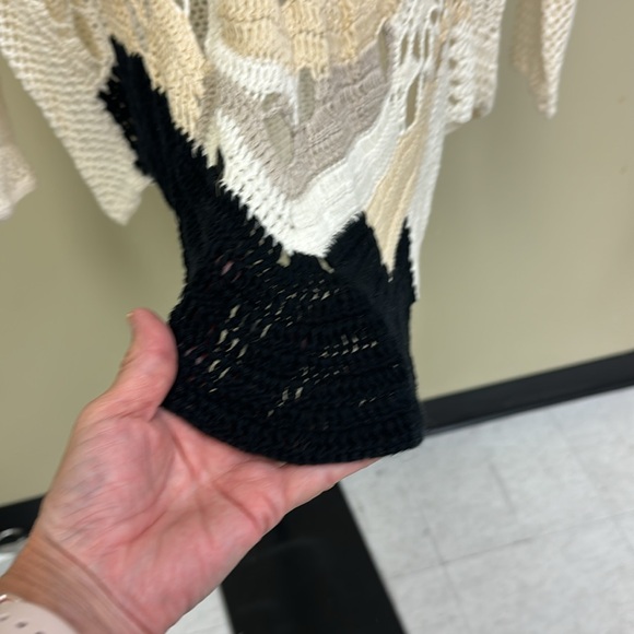 Plus size 6th&Lane open weave sweater - Picture 8 of 8